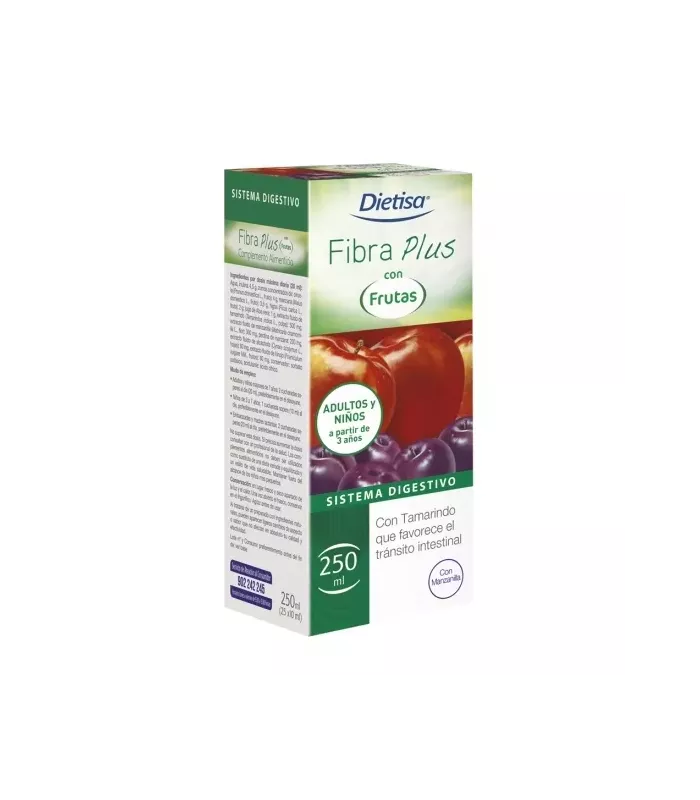 Complemento alimenticio líquido con zumo de higos y extracto de tamarindo para el tránsito intestinal.