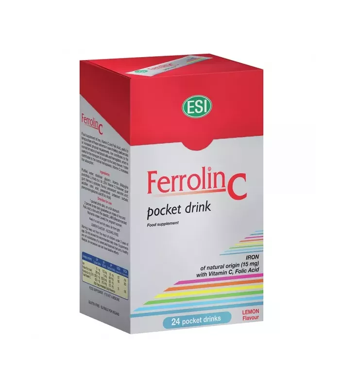 Complemento alimenticio de Hierro