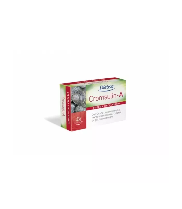 Imagen de producto con Cromo para mantener niveles normales de glucosa en sangre.