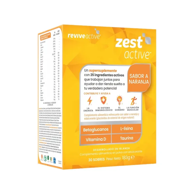 ZEST ACTIVE 30 SOBRES