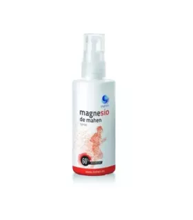 Spray de Magnesio de Mahen para aliviar dolores musculares y articulares.