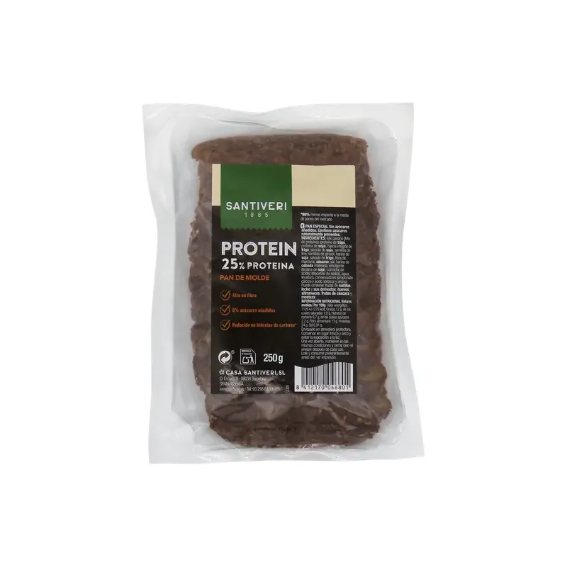PAN DE MOLDE PROTEICO 250G