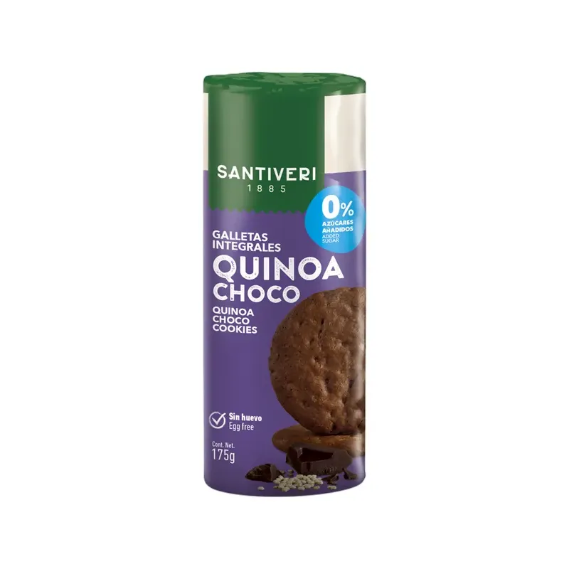 GALLETAS INT. QUINOA CHOCO 0%