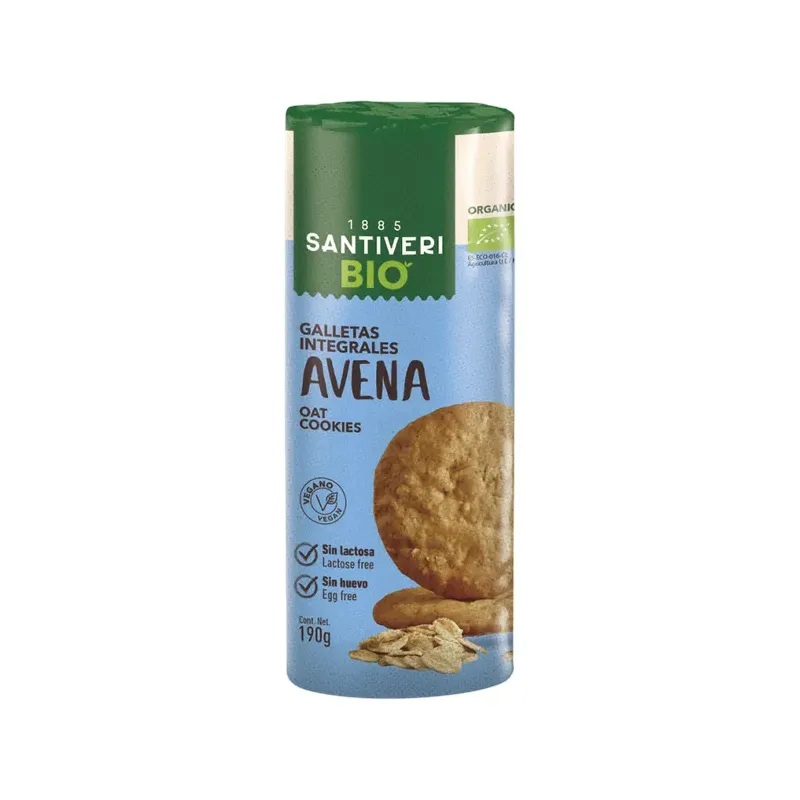 GALLETAS INTEGRALES AVENA BIO