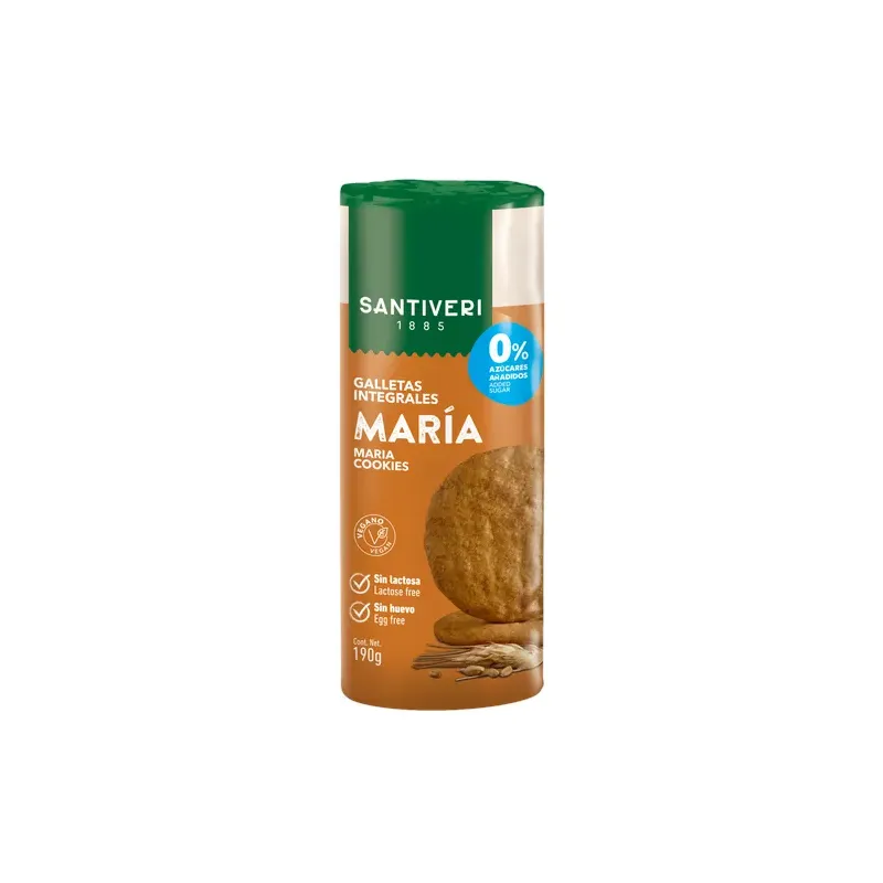 GALLETAS INTEGRALES MARIA 0%