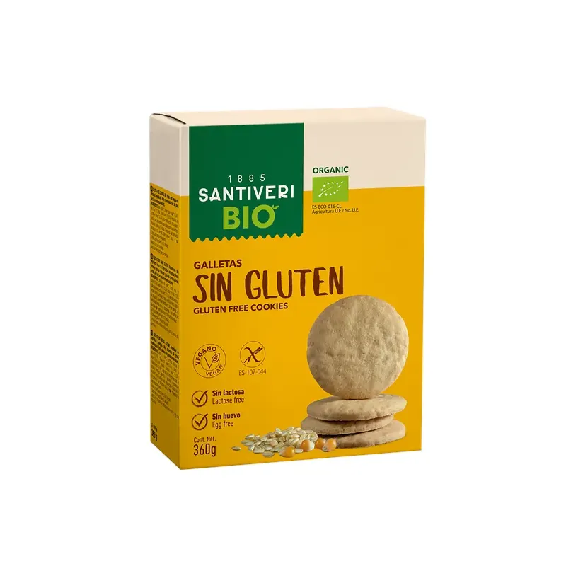 GALLETAS SIN GLUTEN BIO 2P