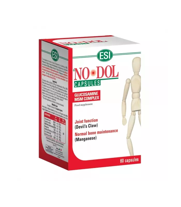 Imagen de un complemento alimenticio para aliviar dolores articulares y musculares