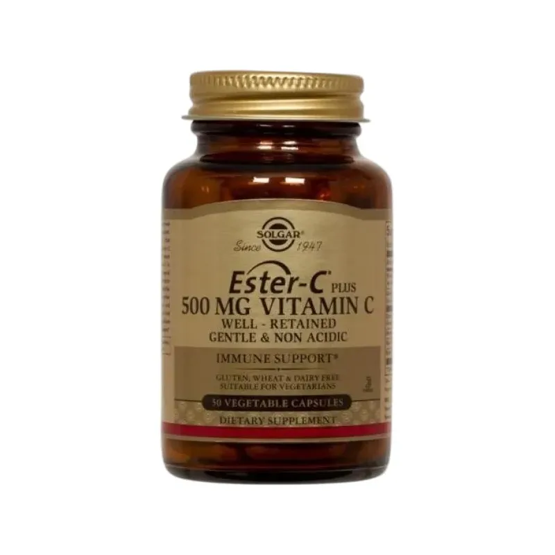 ESTER-C® PLUS 500 MG. CÁPSULAS VEGE