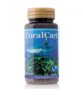 Imagen de un suplemento de coral marino y cartílago de tiburón