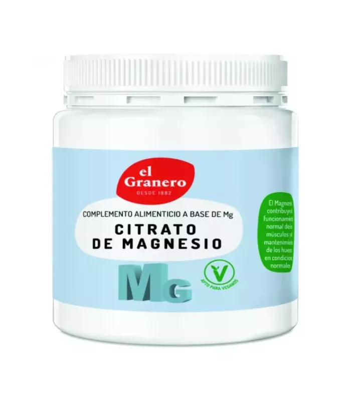 Citrato de magnesio en polvo de El Granero Integral