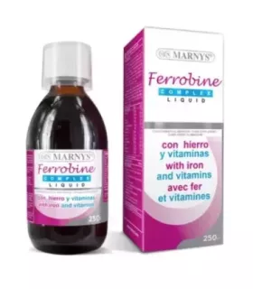 Jarabe de hierro con 27 frutas y excelente sabor.