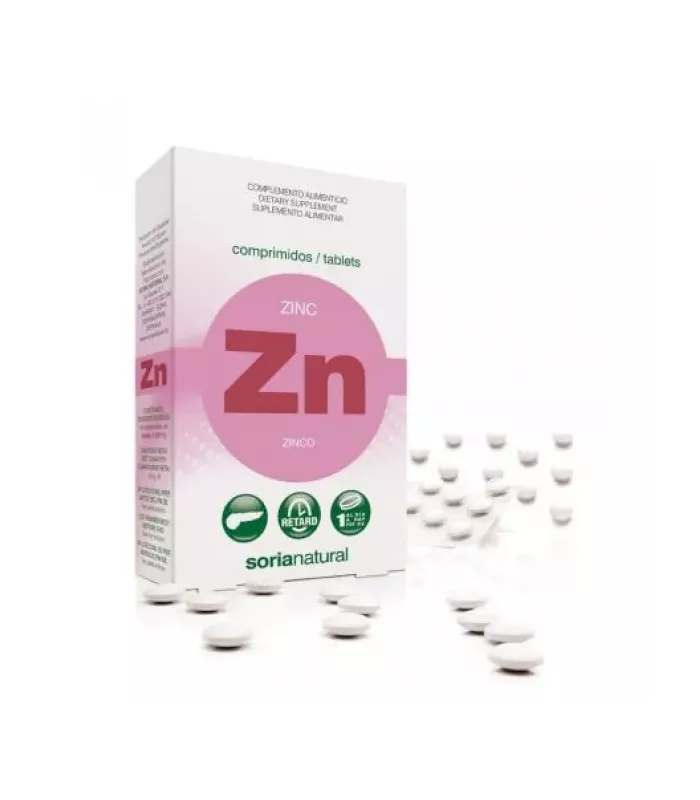 Imagen de comprimidos de liberación retardada con zinc