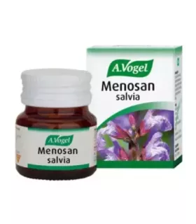 Comprimido natural para aliviar sofocos y sudoraciones nocturnas durante la menopausia.