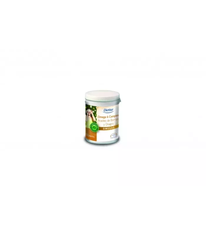 Imagen de un complemento alimenticio con aceite de Onagra y hierro