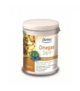 Imagen de complemento alimenticio Omega 3 para el corazón.