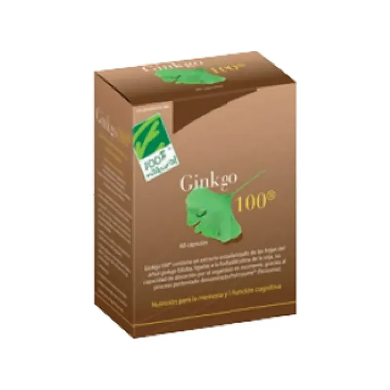 GINKGO100®. CAJA CON 60 CÁPSULAS (E