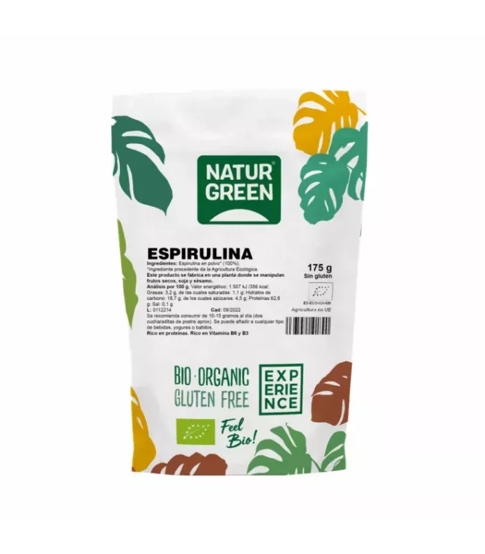 Espirulina bio en polvo
