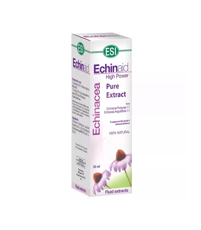 Imagen de un complemento alimenticio que combina Echinacea Purpurea y Echinacea Angustifolia