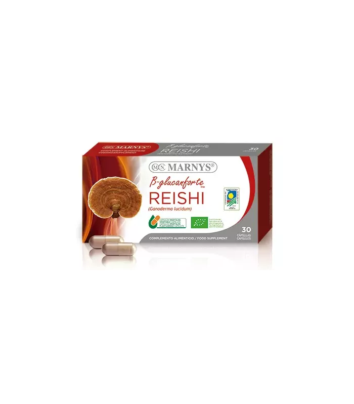 Suplemento Reishi BIO de Marnys para fortalecer el sistema inmunológico.