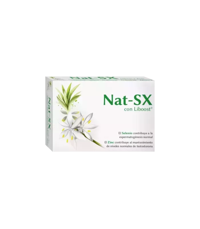 Suplemento Nat-Sx de Espadiet para mejorar el rendimiento y deseo sexual.