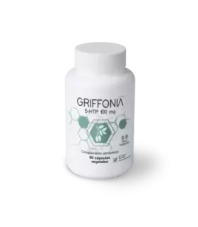 Imagen de complemento alimenticio vegano con extracto de griffonia y vitamina B6