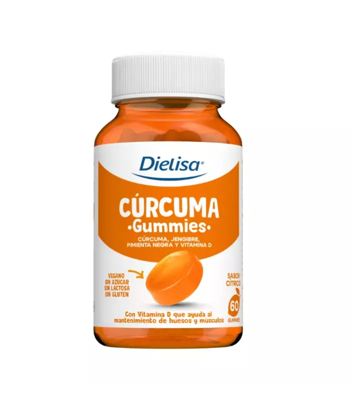 Imagen del complemento alimenticio vegano con extractos de Cúrcuma