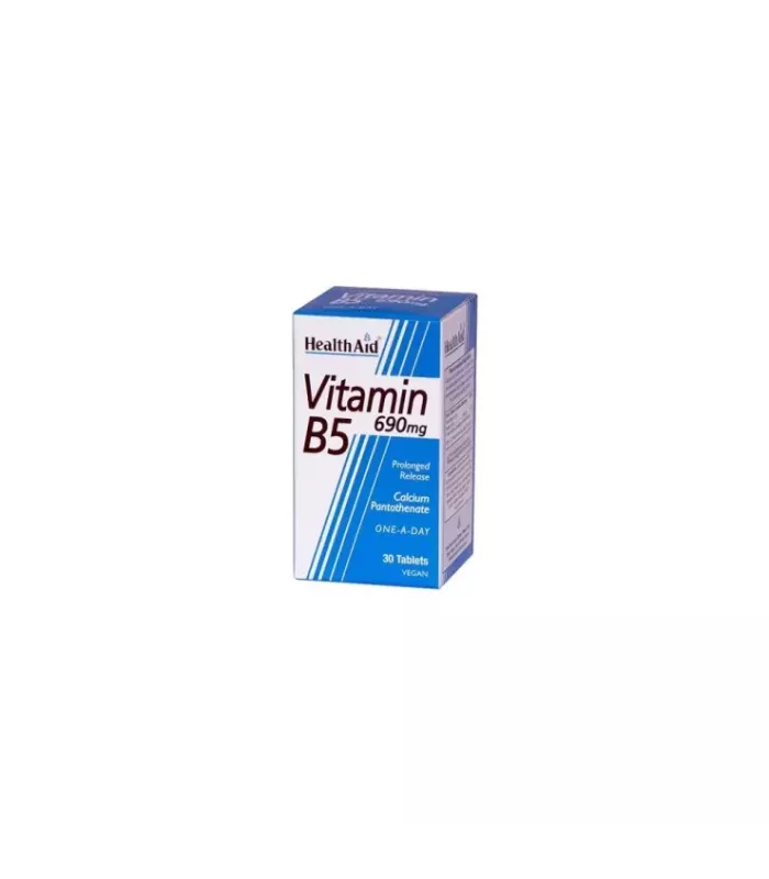 Imagen de Vitamina B5 (Pantotenato Cálcico) que ayuda en el metabolismo de alimentos y la producción de energía.