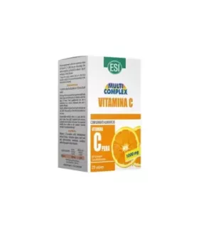 Suplemento en polvo de 1000 mg de Vitamina C en sobres individuales