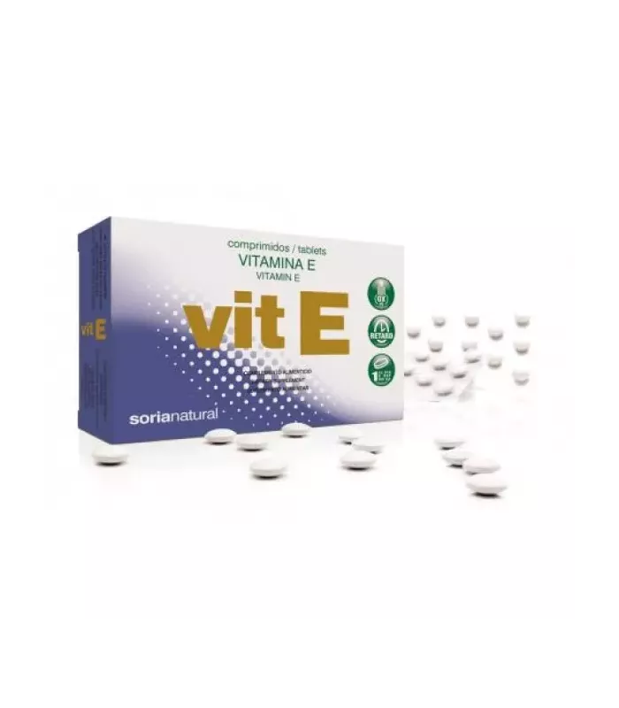 Imagen de comprimidos de liberación retardada con vitamina E