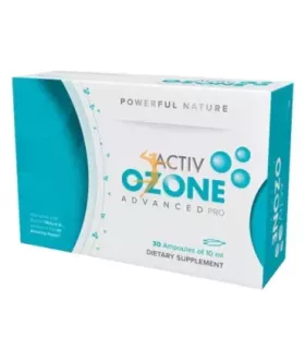 Ampollas de aceite ozonizado con vitaminas