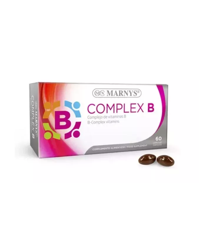 Suplemento vitamínico MARNYS® Complex B en cápsulas blandas